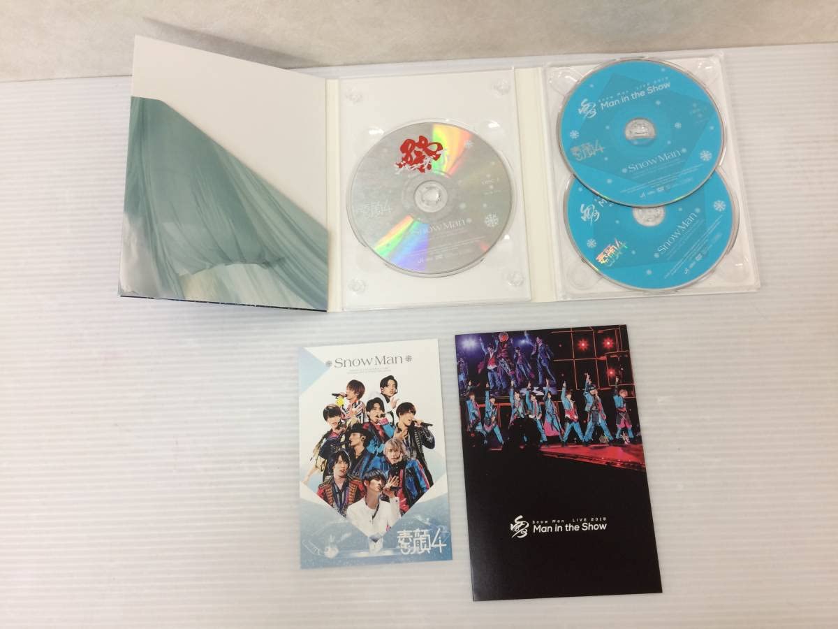 Amazon.co.jp: 素顔4 SNOWMan盤 (DVD) ポストカード付 中古品